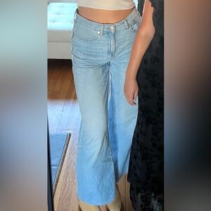 Madewell Light Blue Flare Jeans